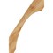 Ekena Millwork 4"W x 16"D x 24"H Legacy Rough Sawn Knee Brace, Western Red Cedar BRC04X16X24LEC00RWR - alternate 2